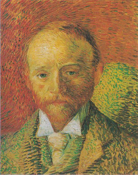 Vincent Van Gogh Portrait of the Art-trader Alexander Reid Sweden oil painting art